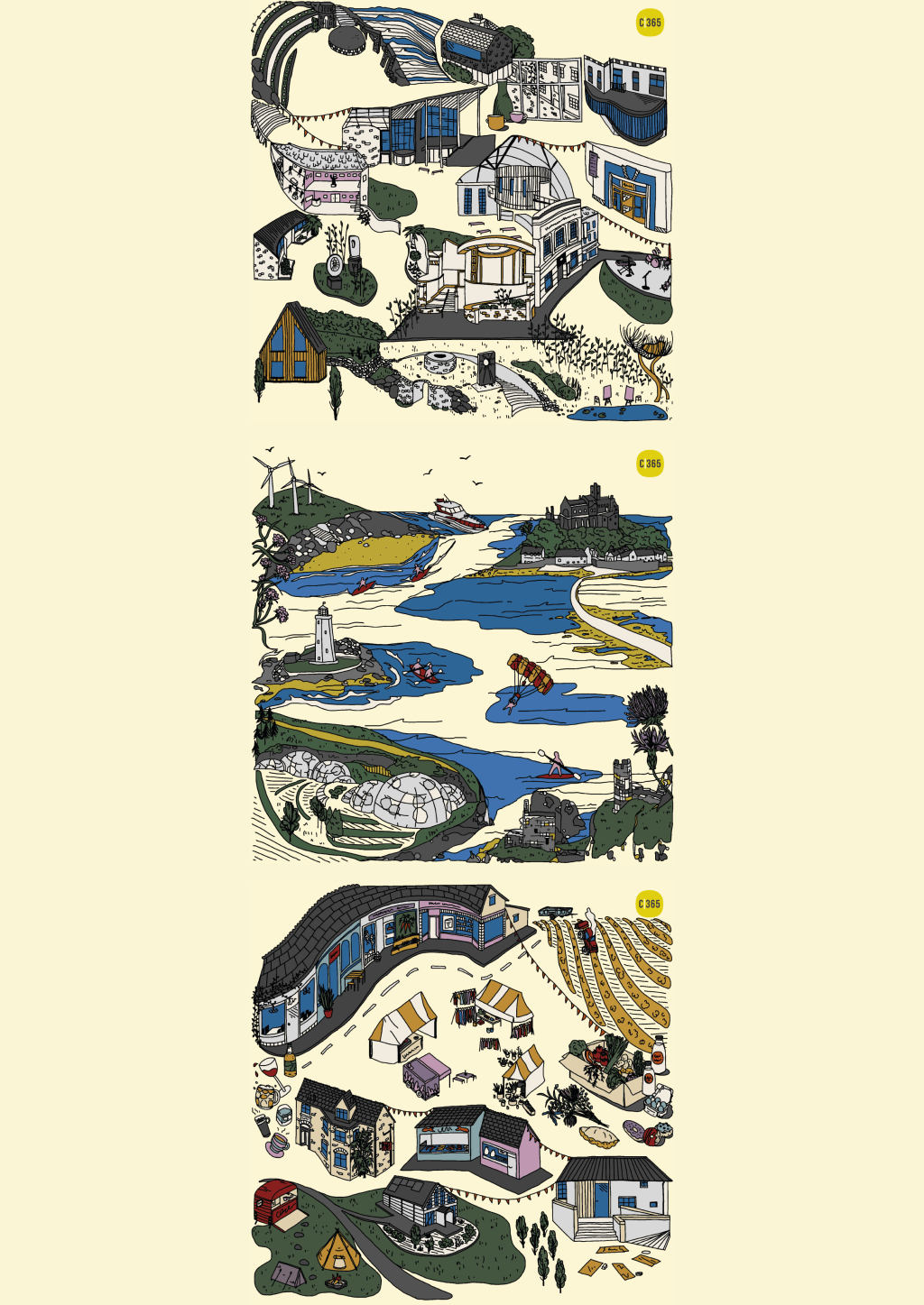 Cornish Living Tryptic | Cornwall 365&nbsp;Commission